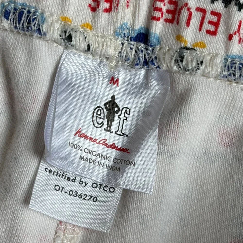 Hanna Andersson x Elf Raised by Elves Fair Isle PJ Pants - Medium